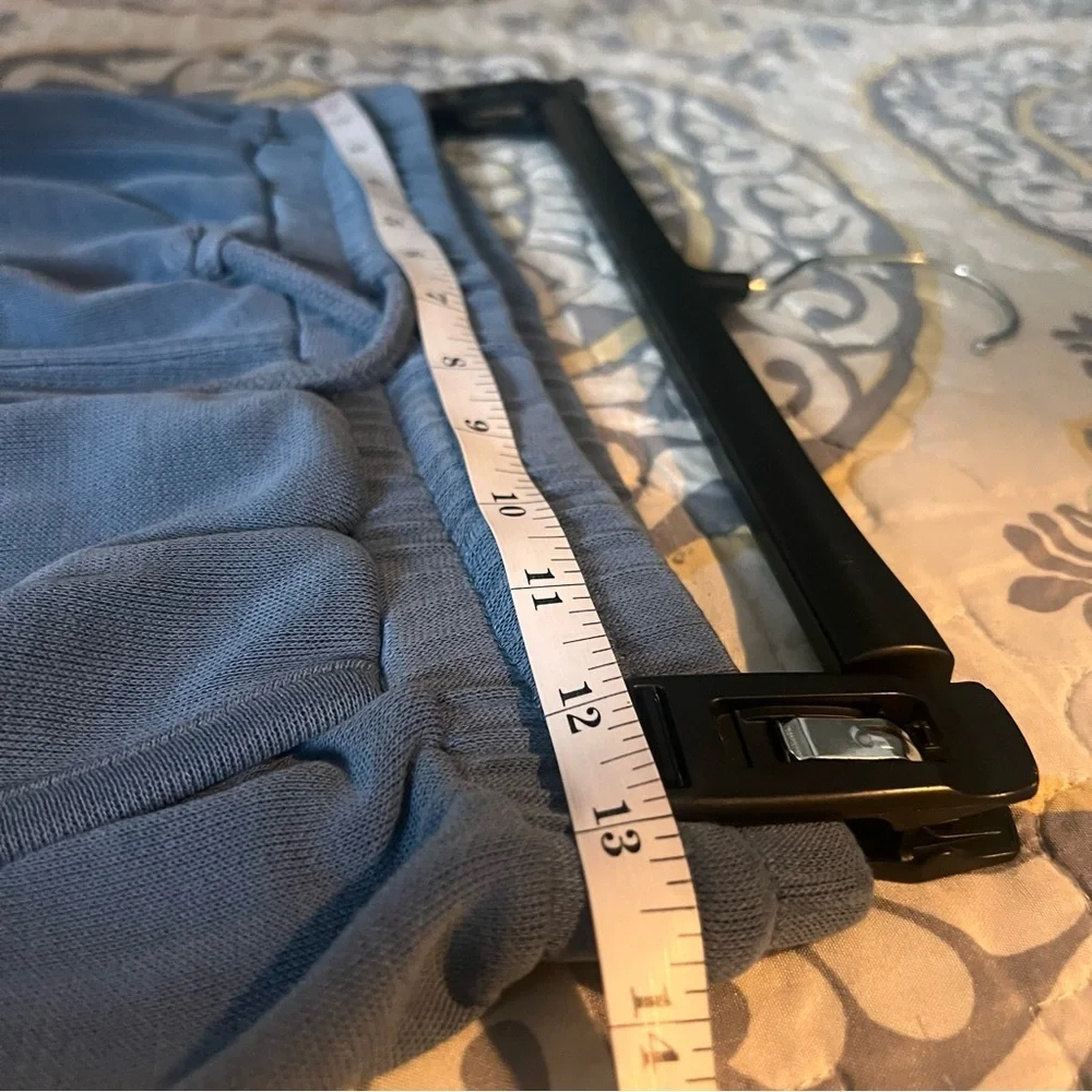 Free People Movement Blue Joggers, Pockets, Side Panel, Size XS - Picture 3 of 10